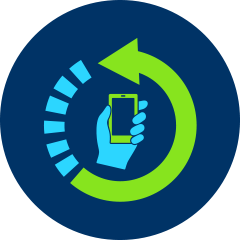 Icon for device reuse and reutilization available through FAAST.org