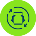Reutilization icon