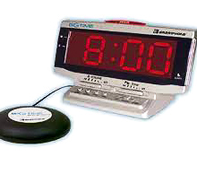 Ameriphone BigTime Alarm Clock available in the lending library at FAAST.org