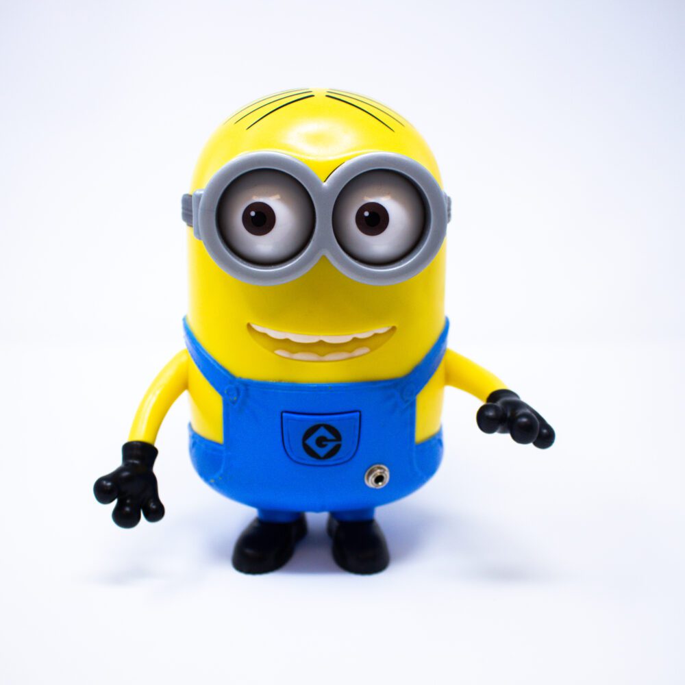 Animated Minion - Switch Adapted Toy available in the lending library at FAAST.org