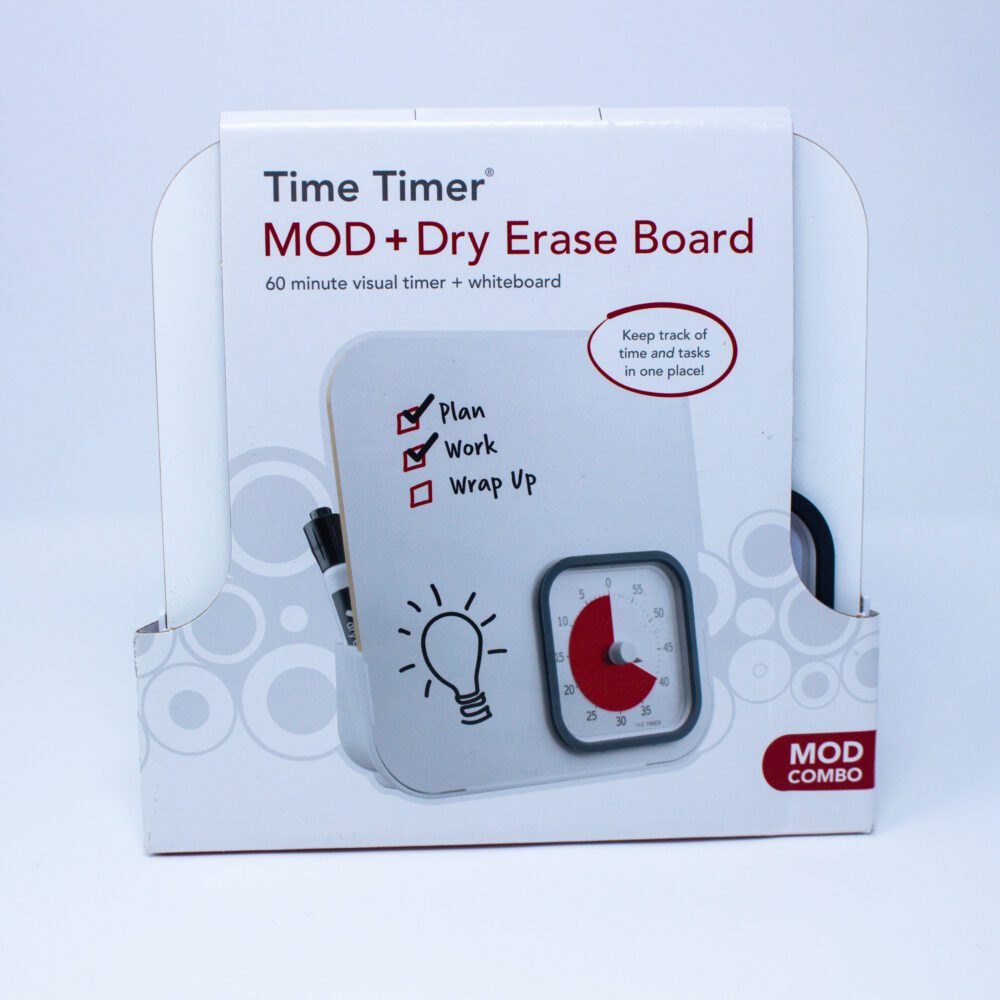 Time Timer® MOD + Dry Erase Board available in the lending library at FAAST.org