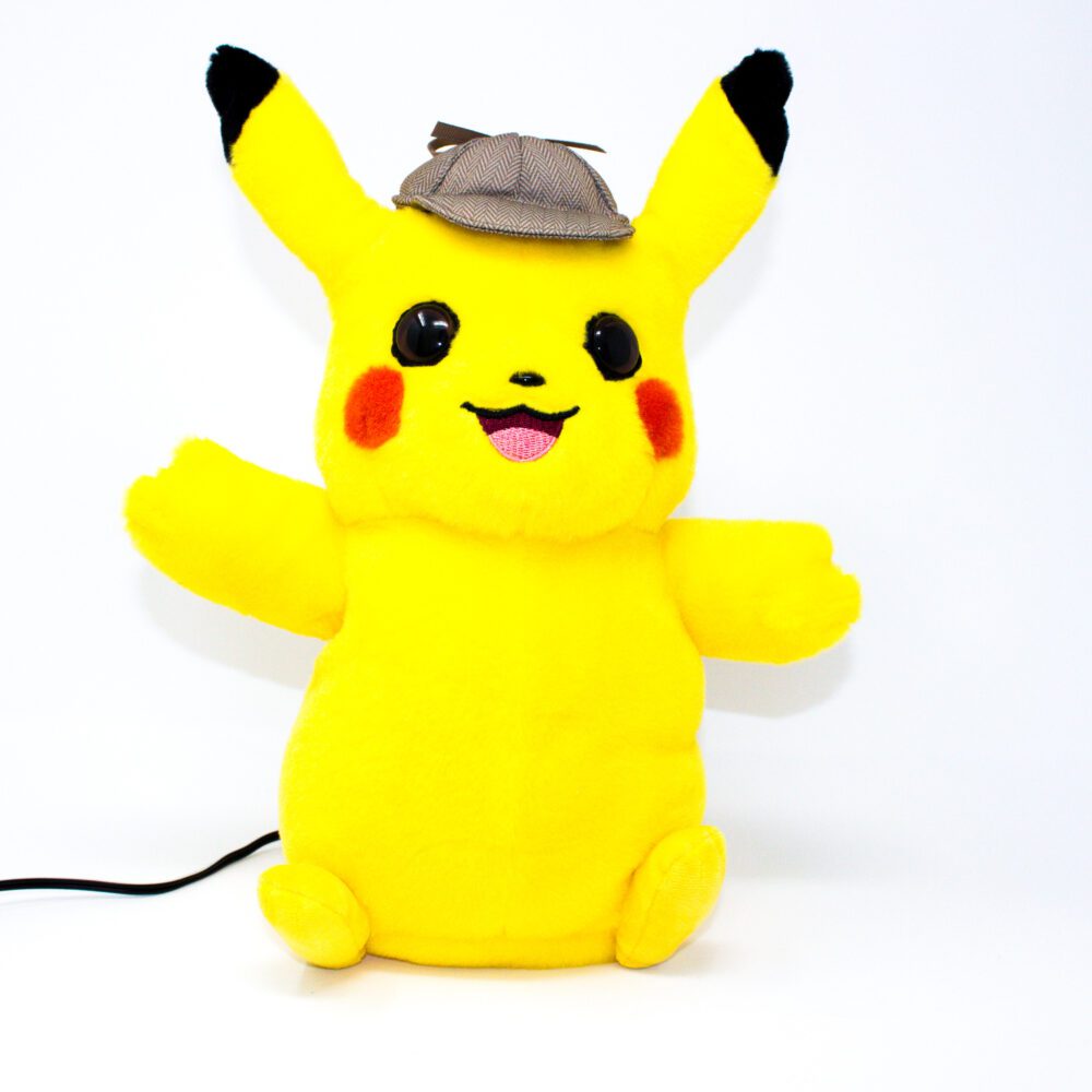 Detective Pikachu Talking Adaptive Toy available in the lending library at FAAST.org