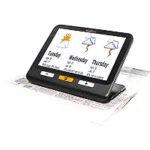 Explorē 8 Handheld Electronic Magnifier available in the lending library at FAAST.org